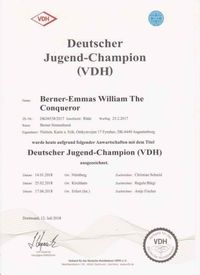 William VDH Jugend Champion